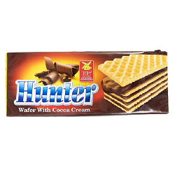 ویفر کاکائویی هانتر آناتا 100 گرم